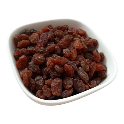 Red Raisins Sultanas – Natural Organic Premium-quality + Free sample!