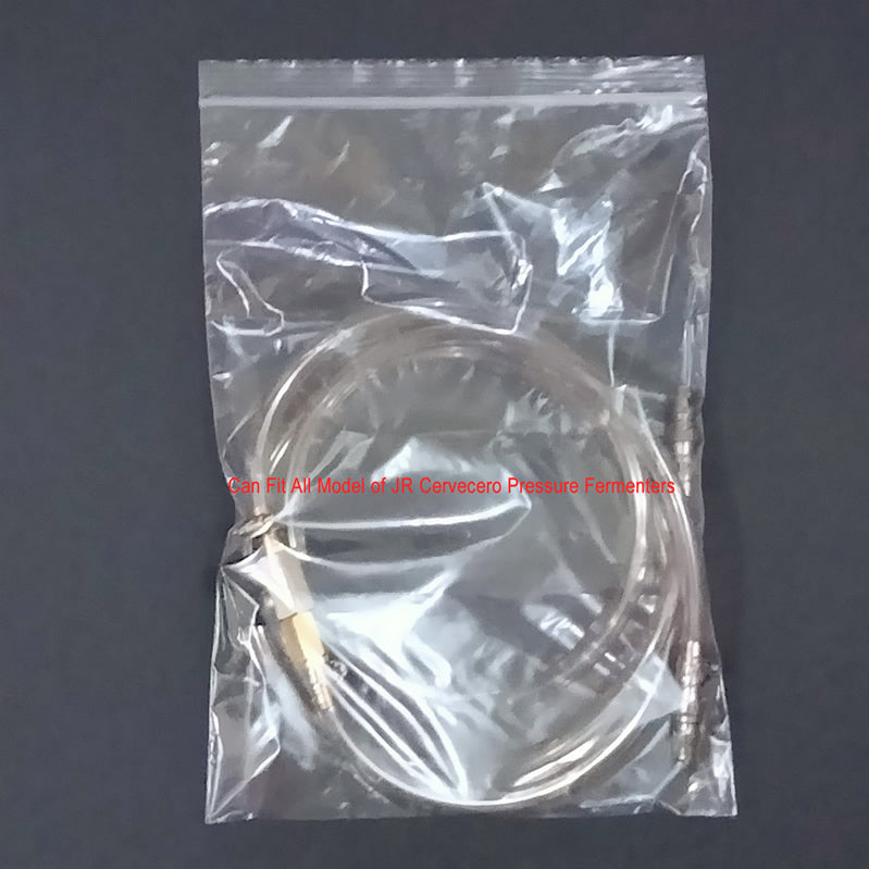 JR Cervecero Multi Purpose Pressure Fermenter Connector for Close Transfer Home Brew Equipment Beer Wine Brewing