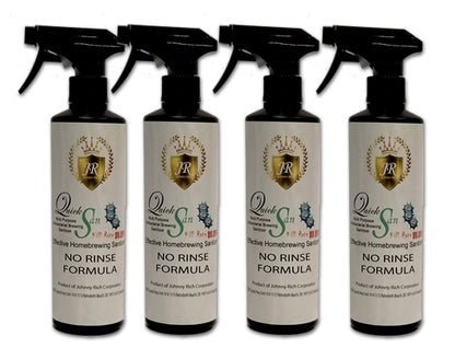 500 ml JR QuickSan Antibacterial Multi-Purpose Cleaner for beer brewing sanitizing NO RINSE FORMULAR JUST SPRAY AND WIPE