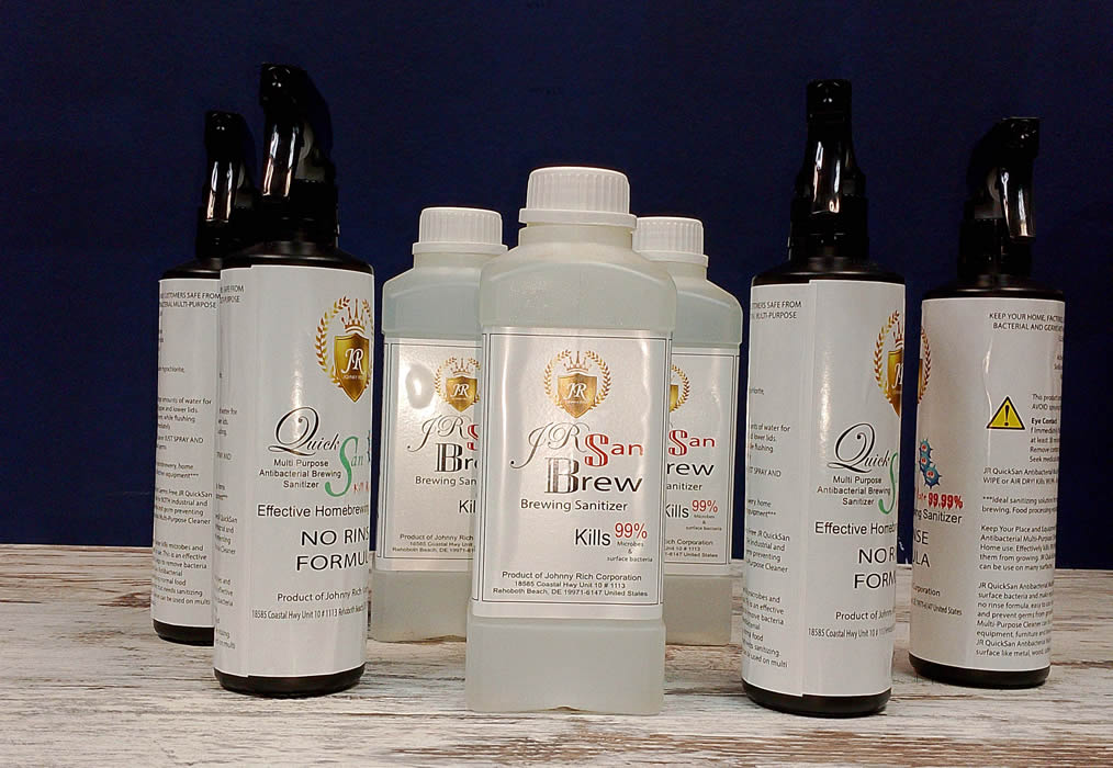 1 Liter JR Sanbrew Brewing Sanitizer for Home and Commercial Beer and Wine Brewing