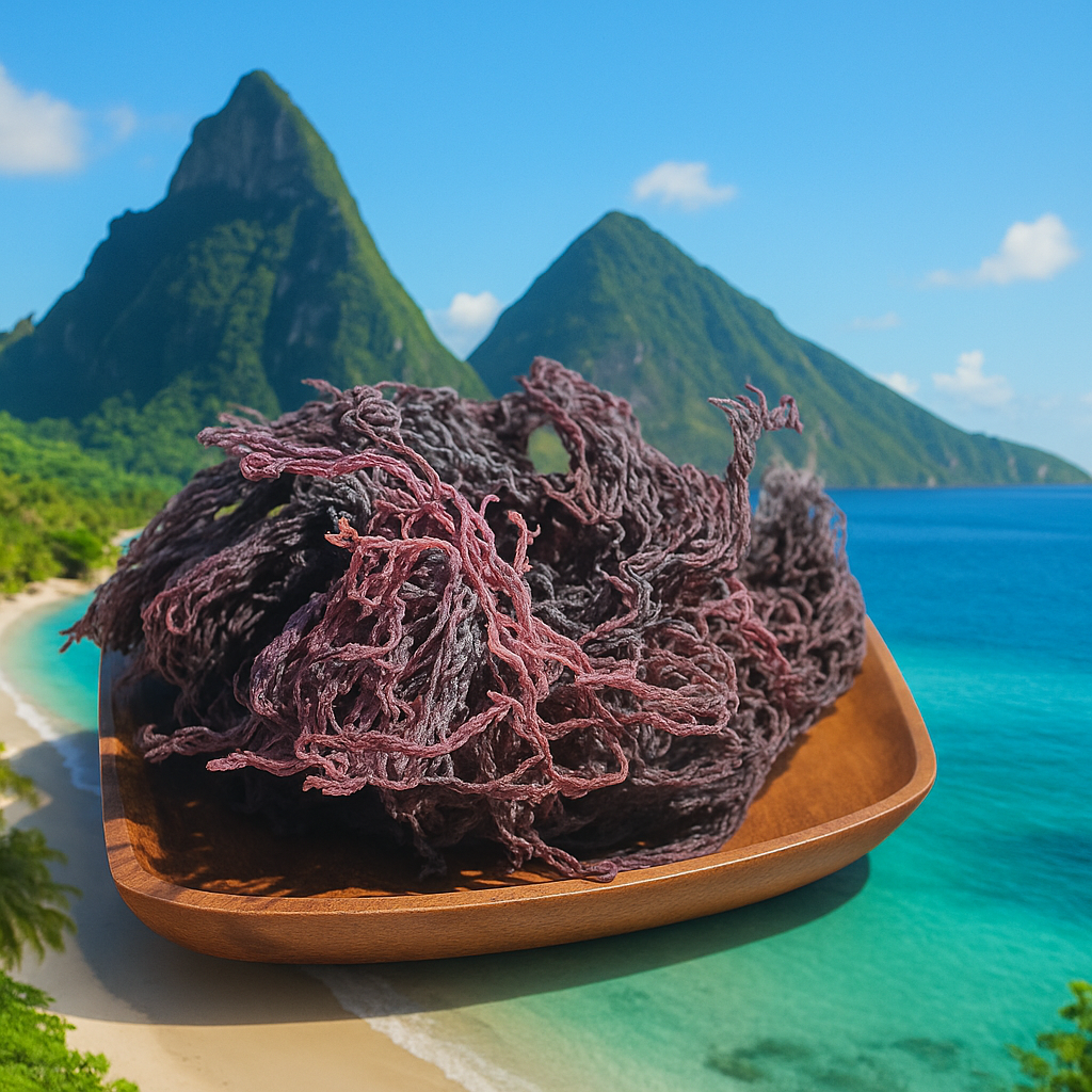 Purple Sea Moss Wholesale | Saint Lucia Bulk